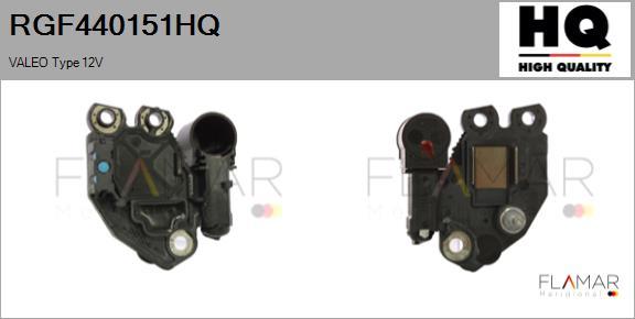 FLAMAR RGF440151HQ - Regulator, alternator aaoparts.ro