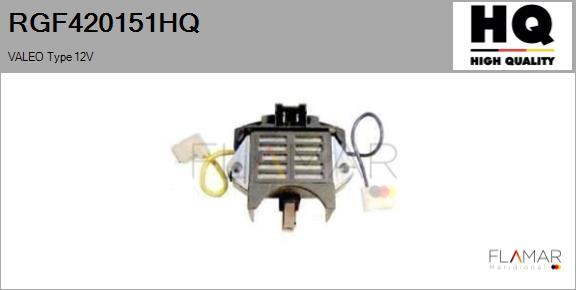 FLAMAR RGF420151HQ - Regulator, alternator aaoparts.ro