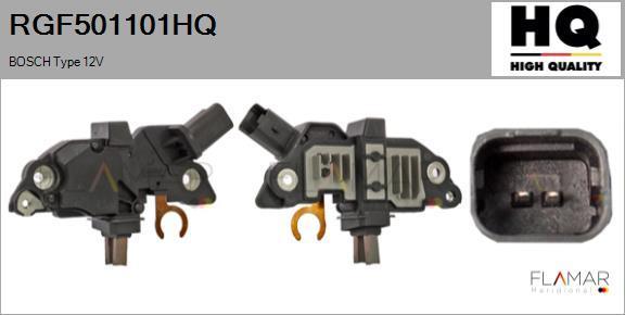 FLAMAR RGF501101HQ
 - Regulator, alternator aaoparts.ro