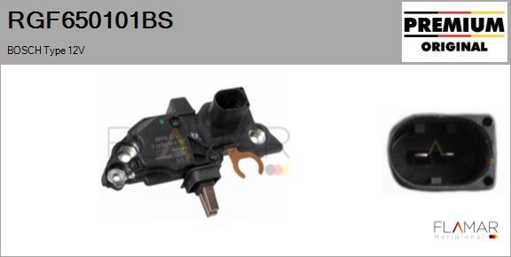 FLAMAR RGF650101BS - Regulator, alternator aaoparts.ro