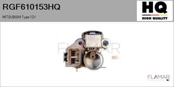 FLAMAR RGF610153HQ - Regulator, alternator aaoparts.ro
