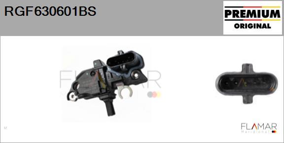 FLAMAR RGF630601BS - Regulator, alternator aaoparts.ro
