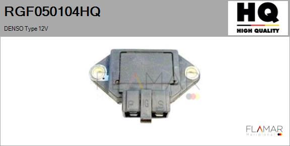 FLAMAR RGF050104HQ - Regulator, alternator aaoparts.ro