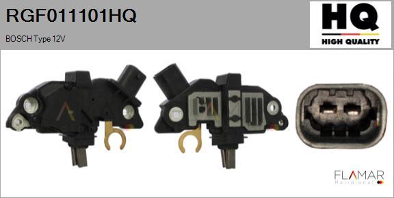 FLAMAR RGF011101HQ
 - Regulator, alternator aaoparts.ro
