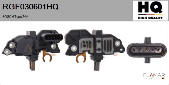 FLAMAR RGF030601HQ - Regulator, alternator aaoparts.ro