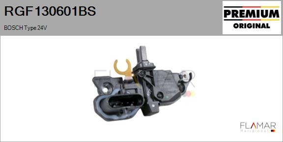 FLAMAR RGF130601BS - Regulator, alternator aaoparts.ro