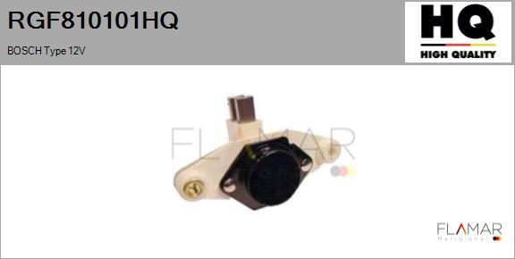 FLAMAR RGF810101HQ - Regulator, alternator aaoparts.ro