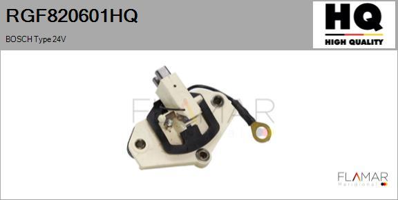 FLAMAR RGF820601HQ - Regulator, alternator aaoparts.ro