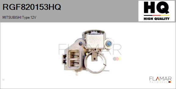 FLAMAR RGF820153HQ - Regulator, alternator aaoparts.ro