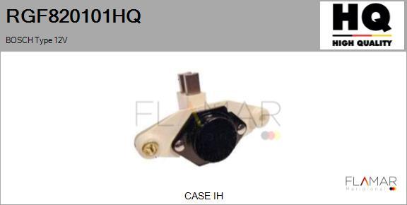 FLAMAR RGF820101HQ - Regulator, alternator aaoparts.ro