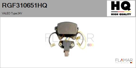 FLAMAR RGF310651HQ - Regulator, alternator aaoparts.ro