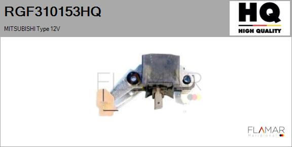 FLAMAR RGF310153HQ - Regulator, alternator aaoparts.ro