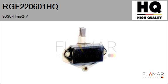 FLAMAR RGF220601HQ - Regulator, alternator aaoparts.ro