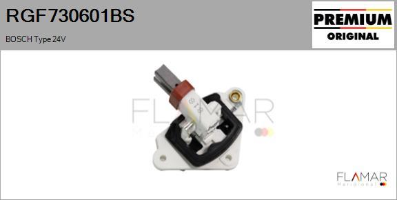 FLAMAR RGF730601BS - Regulator, alternator aaoparts.ro