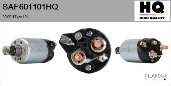 FLAMAR SAF601101HQ - Solenoid, electromotor aaoparts.ro