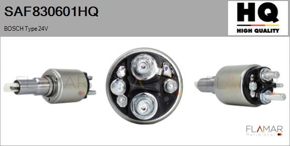 FLAMAR SAF830601HQ - Solenoid, electromotor aaoparts.ro