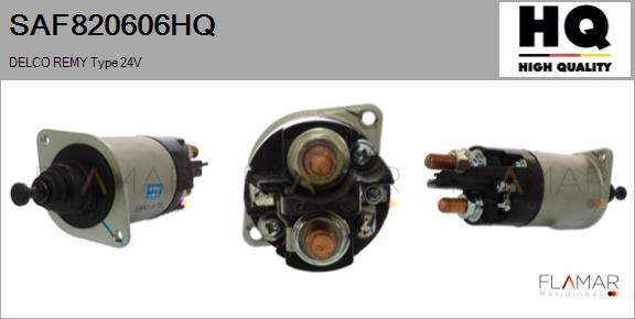 FLAMAR SAF820606HQ - Solenoid, electromotor aaoparts.ro