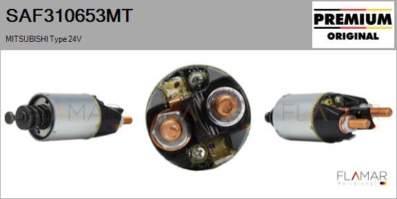FLAMAR SAF310653MT - Solenoid, electromotor aaoparts.ro