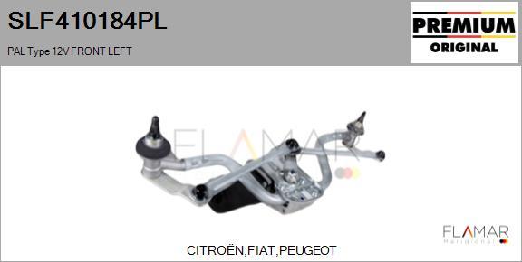 FLAMAR SLF410184PL - Sistem stergator parbriz aaoparts.ro