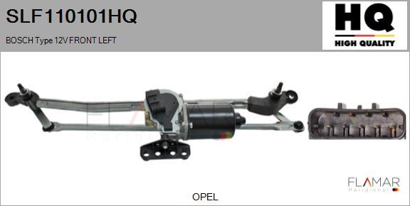 FLAMAR SLF110101HQ - Sistem stergator parbriz aaoparts.ro