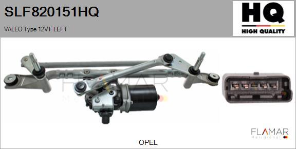 FLAMAR SLF820151HQ - Sistem stergator parbriz aaoparts.ro