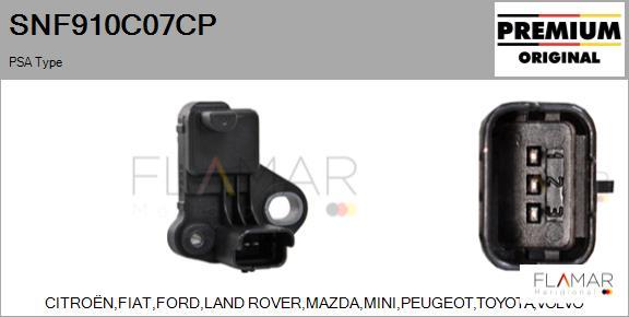 FLAMAR SNF910C07CP - Senzor impulsuri, arbore cotit aaoparts.ro