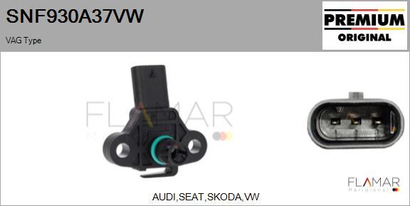 FLAMAR SNF930A37VW - Senzor, presiune galerie admisie aaoparts.ro