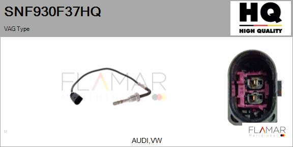 FLAMAR SNF930F37HQ - Senzor, temperatura gaze evacuare aaoparts.ro