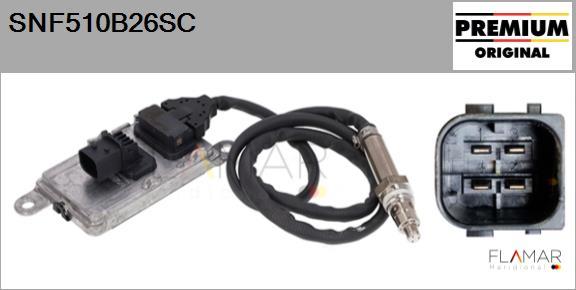 FLAMAR SNF510B26SC - Senzor NOx, injectie aditiv aaoparts.ro
