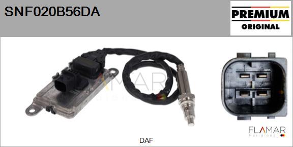 FLAMAR SNF020B56DA - Senzor NOx, injectie aditiv aaoparts.ro