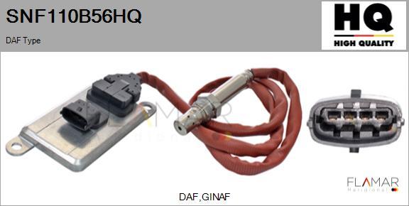 FLAMAR SNF110B56HQ - Senzor NOx, injectie aditiv aaoparts.ro