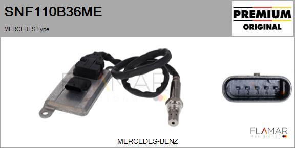 FLAMAR SNF110B36ME - Senzor NOx, injectie aditiv aaoparts.ro