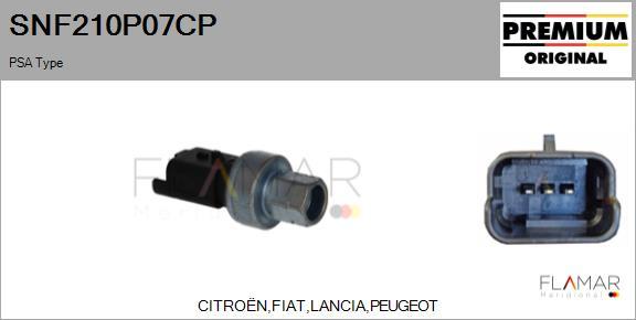 FLAMAR SNF210P07CP - Comutator presiune, aer conditionat aaoparts.ro