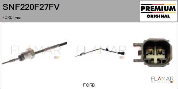 FLAMAR SNF220F27FV - Senzor, temperatura gaze evacuare aaoparts.ro