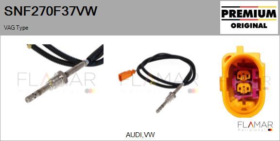 FLAMAR SNF270F37VW - Senzor, temperatura gaze evacuare aaoparts.ro