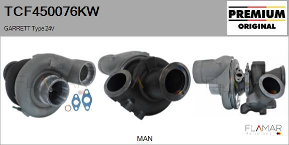 FLAMAR TCF450076KW - Compresor,sistem de supraalimentare aaoparts.ro
