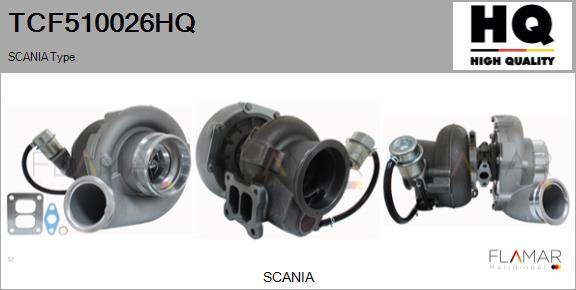 FLAMAR TCF510026HQ - Compresor,sistem de supraalimentare aaoparts.ro