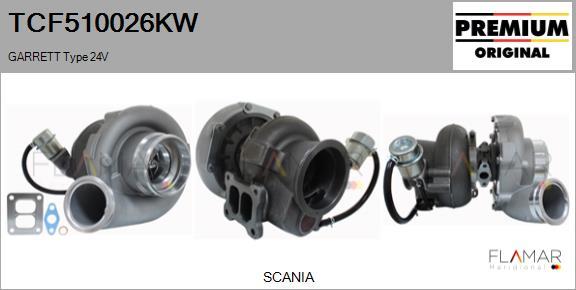 FLAMAR TCF510026KW - Compresor,sistem de supraalimentare aaoparts.ro