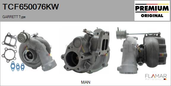 FLAMAR TCF650076KW - Compresor,sistem de supraalimentare aaoparts.ro
