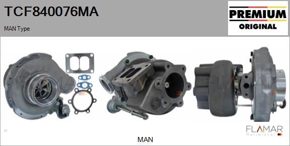 FLAMAR TCF840076MA - Compresor,sistem de supraalimentare aaoparts.ro