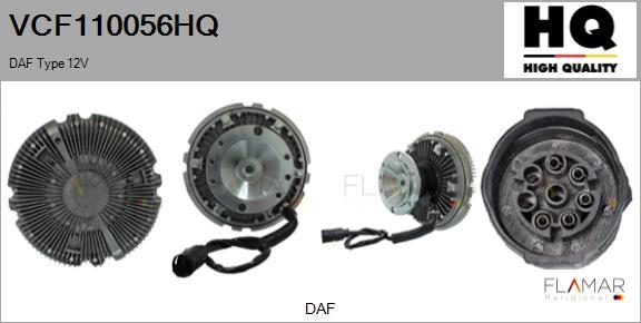 FLAMAR VCF110056HQ - Cupla, ventilator radiator aaoparts.ro