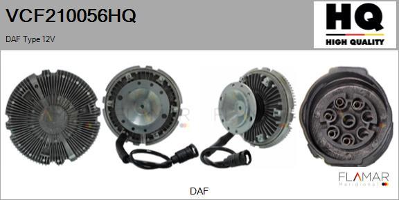 FLAMAR VCF210056HQ - Cupla, ventilator radiator aaoparts.ro