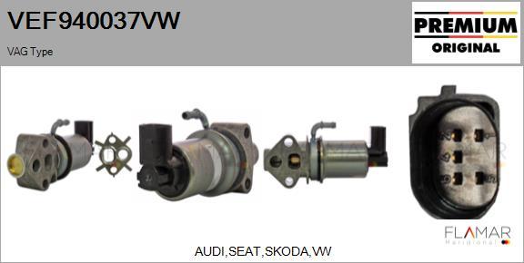 FLAMAR VEF940037VW - Supapa EGR aaoparts.ro