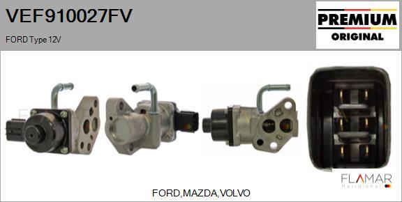 FLAMAR VEF910027FV - Supapa EGR aaoparts.ro