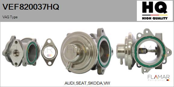 FLAMAR VEF820037HQ - Supapa EGR aaoparts.ro