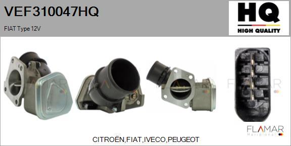 FLAMAR VEF310047HQ - Supapa EGR aaoparts.ro