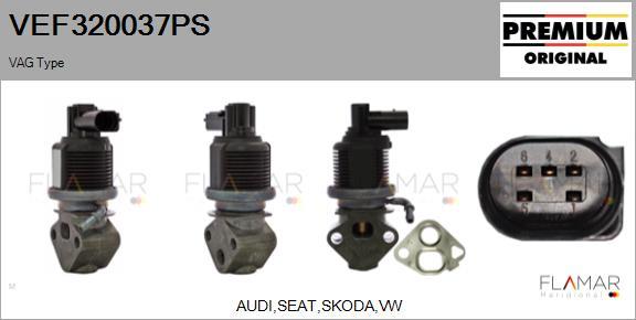 FLAMAR VEF320037PS - Supapa EGR aaoparts.ro