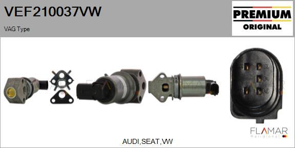 FLAMAR VEF210037VW - Supapa EGR aaoparts.ro