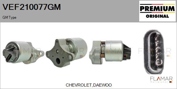 FLAMAR VEF210077GM - Supapa EGR aaoparts.ro