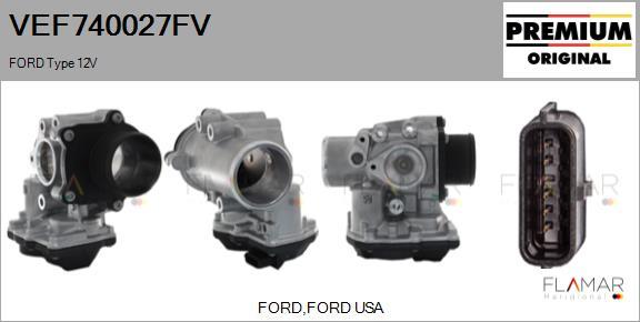 FLAMAR VEF740027FV - Supapa EGR aaoparts.ro